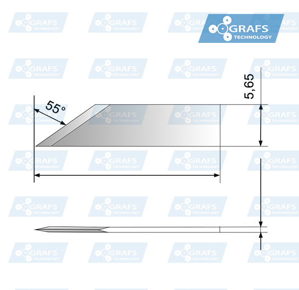 Nóż Zund Z16 Ostrze oscylacyjne 3910306 – zamiennik
