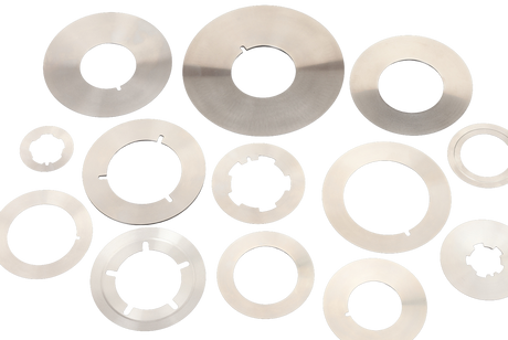 Couteau assiette pour refente longitudinale, acier à outils – photo non contractuelle GRAFS