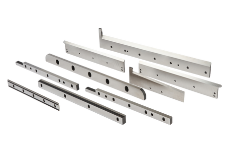 Lame droite pour machines alimentaires, acier inoxydable – photo non contractuelle GRAFS