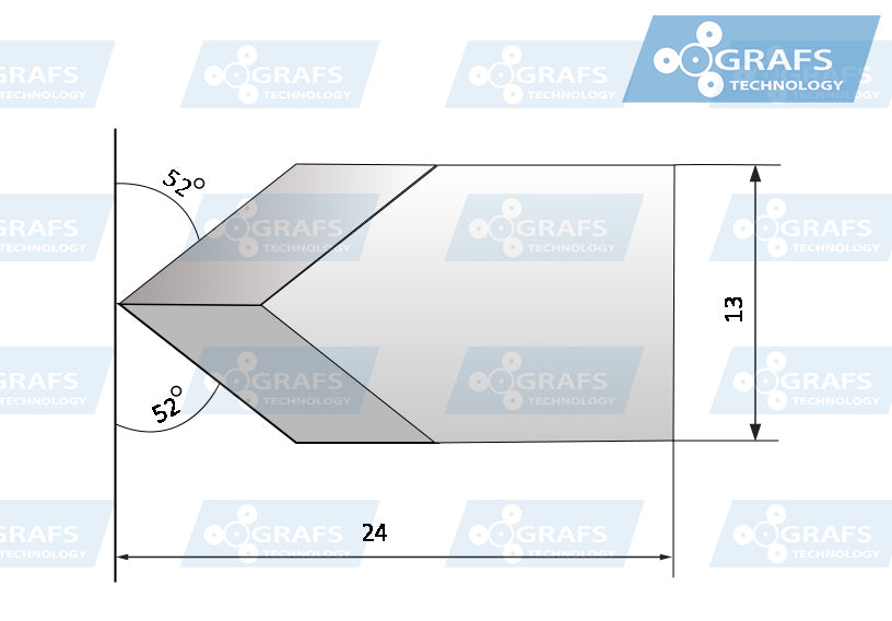 Zünd Z51 Rotationsmesser, zehneckige Klinge, 3910336 – Ersatz (Kopie)