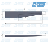 Zund Z16 Oscillating Blade Knife 3910306 – Replacement