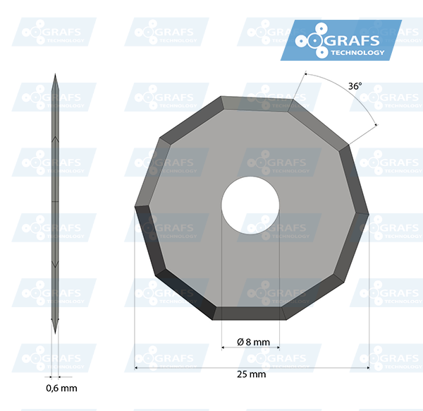 Zünd Z50 Rotationsmesser 3910335 – Ersatz